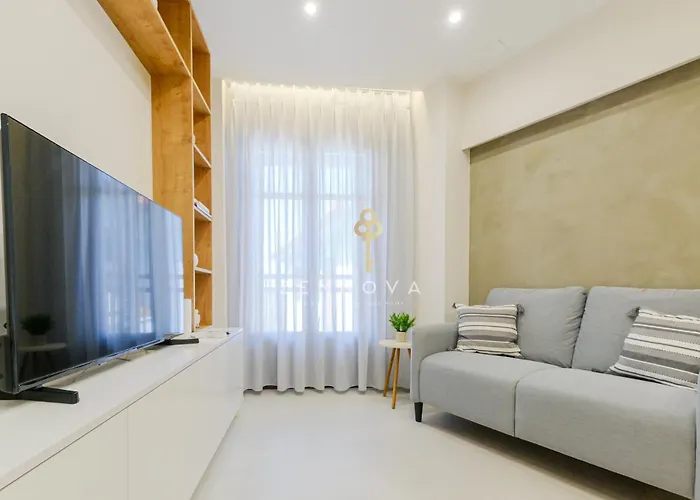 Apartamento Zennova #72 Tsinari Luxury - Private Parking Tesalónica