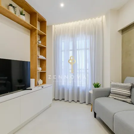 Zennova #72 Tsinari Luxury - Private Parking Апартаменты Салоники