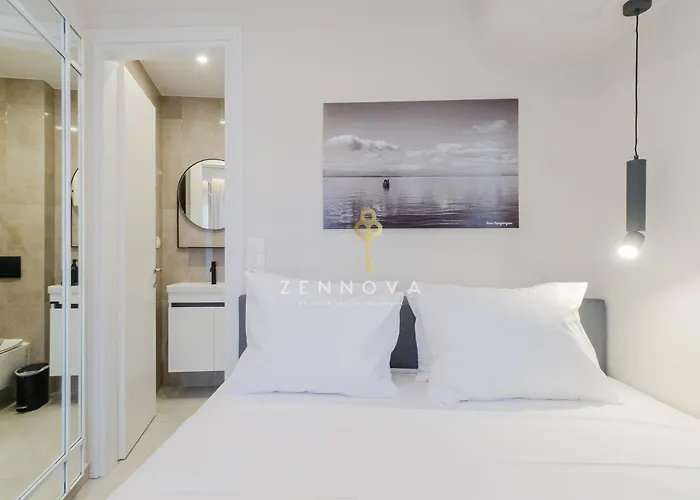 Lägenhet Zennova #72 Tsinari Luxury - Private Parking Thessaloníki